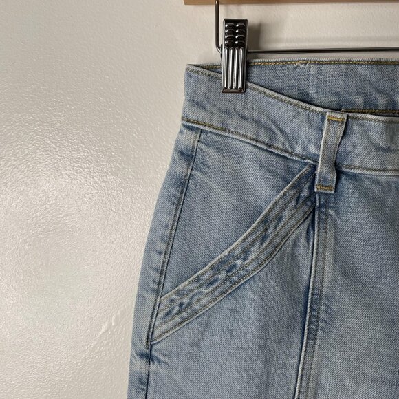 Edwin Jeans Womens 26 Light Wash Marli Straight USA Stretch Denim EW2101DTR - Picture 3 of 14